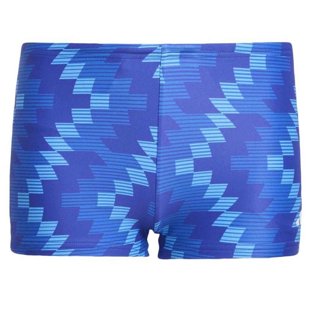 Adidas Boys Geometric Swimming Trunks / Lucid Blue